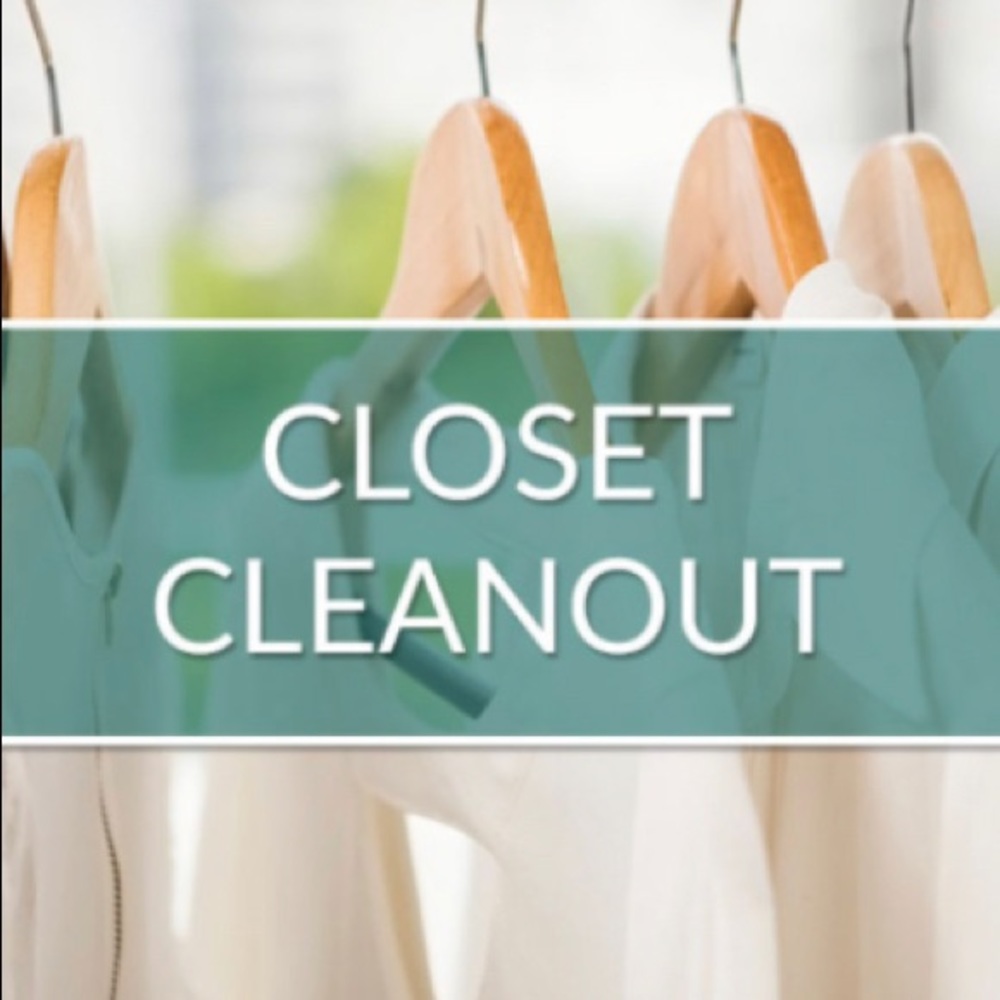 CLOSET CLEANOUT